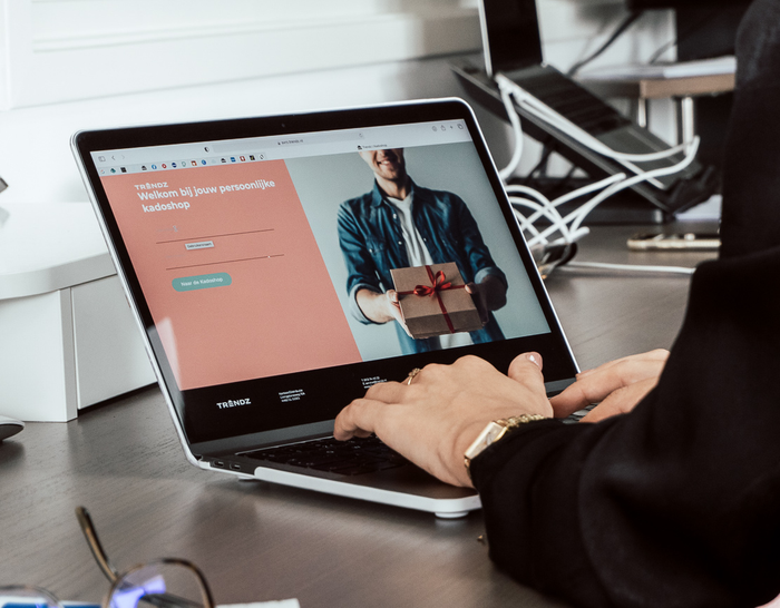 Online Kadoshop met keuze uit vijf geschenken